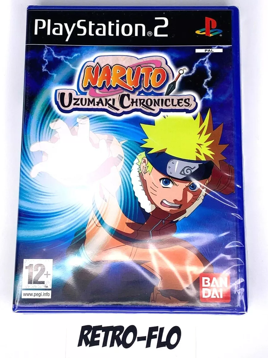 Naruto Uzumaki Chronicles Video Game PLAYSTATION 2 PS2 Sealed