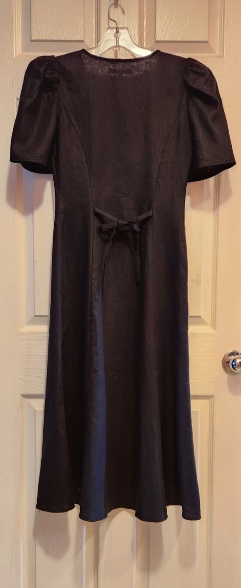 REFORMATION Newbury Linen Dress Black 2 | eBay REFORMATION Newbury Linen Dress Black 2 | eBay