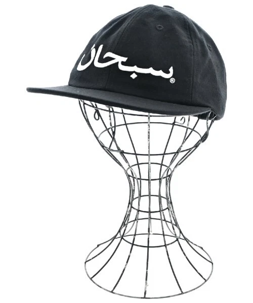 Casquette Supreme noire 2200515924039