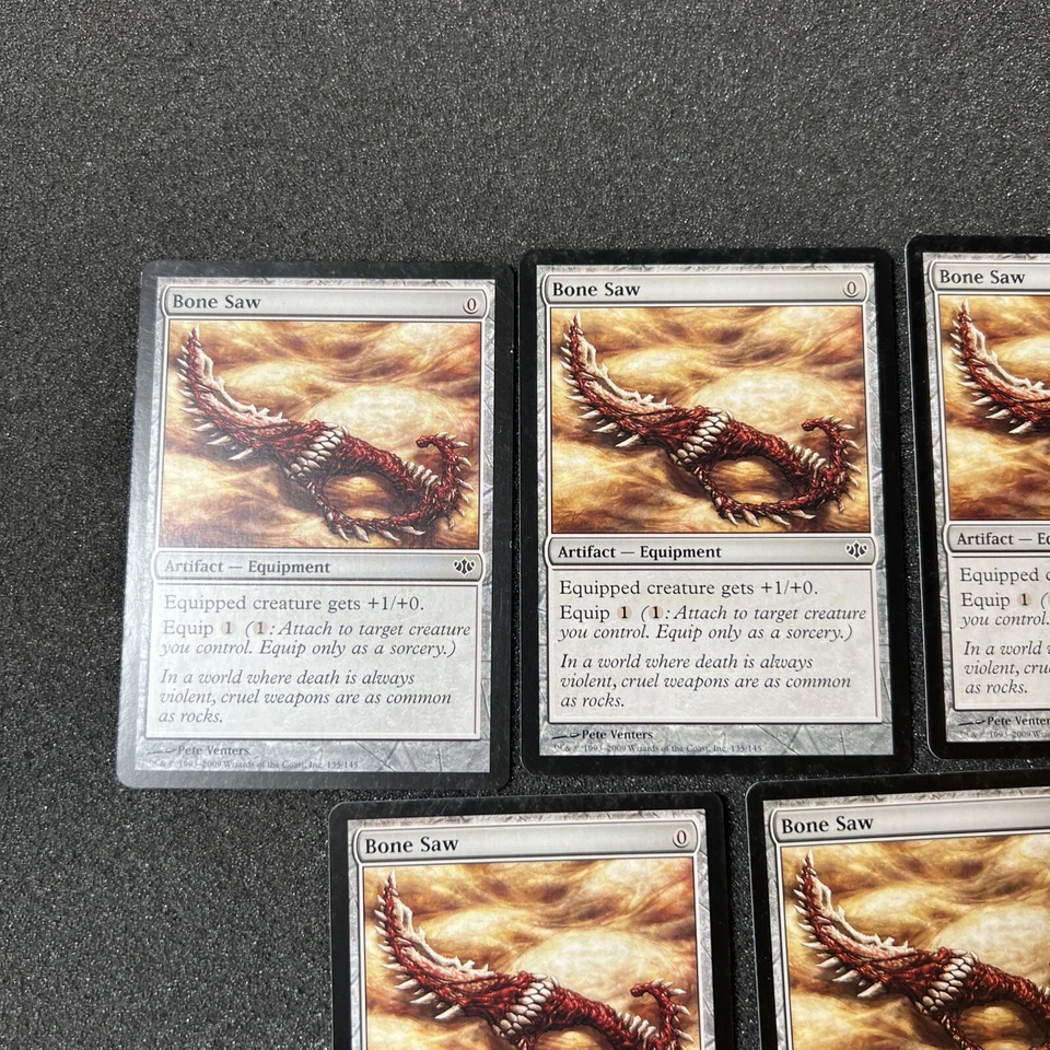 Bone Saw Magic The Gathering Mtg Artifact Conflux Card 5 - Image 2 of 4
