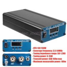 New ATU-130 150W 3.5-54MHz HF Automatic Antenna Tuner Shortwave Antenna Tuner