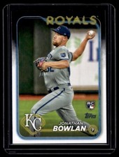 2024 Topps Series 2 Jonathan Bowlan RC Kansas City Royals #399