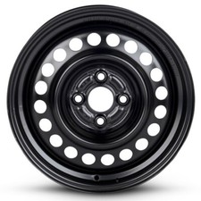 New Wheel For 2010-2014 Honda Fit 15 Inch Black Steel Rim