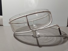 Maquet  Mauser ? Instrumententisch stumme Schwester Glas Becken Ablauf Halterung