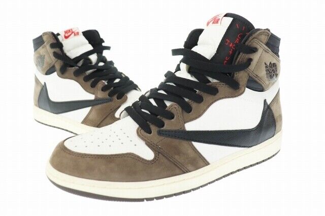 Nike TRAVIS SCOTT AIR JORDAN 1 RETRO HIGH OG Sail /Dark Nike TRAVIS SCOTT AIR JORDAN 1 RETRO HIGH OG Sail /Dark