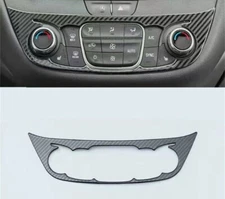 For 2016-2025 Chevrolet Malibu Carbon Fiber Console AC Switch Control Panel Trim