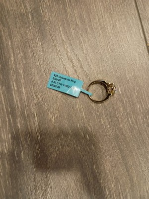 6,5 ctw Größe 7 925 Moissanit Ring UVP 2.080,99 $