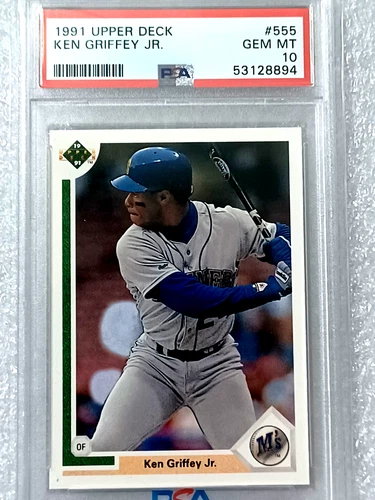 1991 Upper Deck #555 KEN GRIFFEY JR. PSA 10 Gem Mint