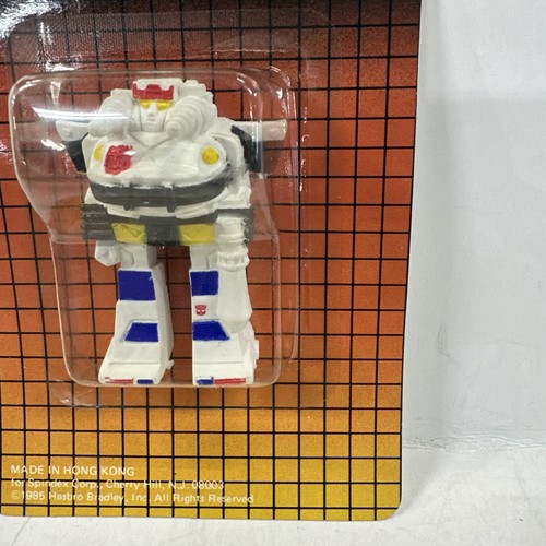 Optimus Prime Character Eraser Transformers 1985 Vintage Hasbro New In Package - Picture 5 of 9