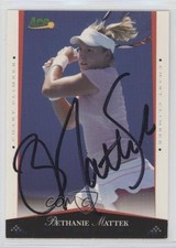 2008 Ace Authentic Matchpoint Bethanie Mattek-Sands Mattek #38 Auto 0n8h