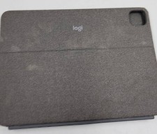 Logitech Combo Touch Detachable iPad Keyboard Case with Large Precision Gray