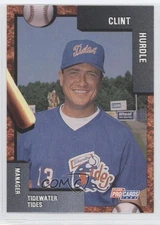 1992 Fleer ProCards Minor League Clint Hurdle #912 0f4
