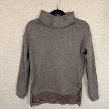 Arc’teryx Estella Cowl Neck Sweater Top Heather Women's Small Brown