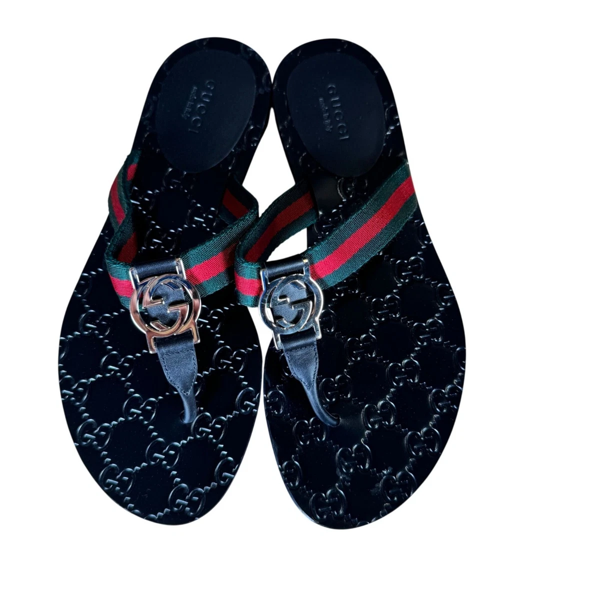 Gucci Striped Sandals for Women for sale | eBay
