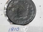 1810-P Large Cent — photo from another recent sale