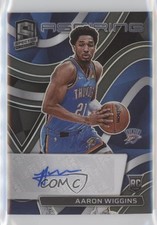 2021-22 Panini Spectra Aspiring Auto 46/99 Aaron Wiggins #AA-AWG Auto 0g4