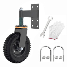 8 Inch Gate Wheel, Suitable for Metal Tube Gates, Capacity 750 Lbs, 360 Degree R