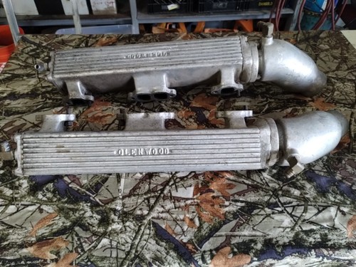 Glenwood Marine Wet Exhaust Manifolds 307 -- 350 Lot Of 2