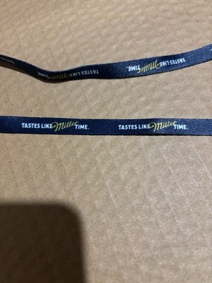 Miller Time/Miller Lite - Tastes Like Miller Time Branded Shoe Laces