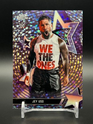 2026 Topps Chrome WWE Cosmic #SF-13 JEY USO Starfractor Case Hit SP YEET!