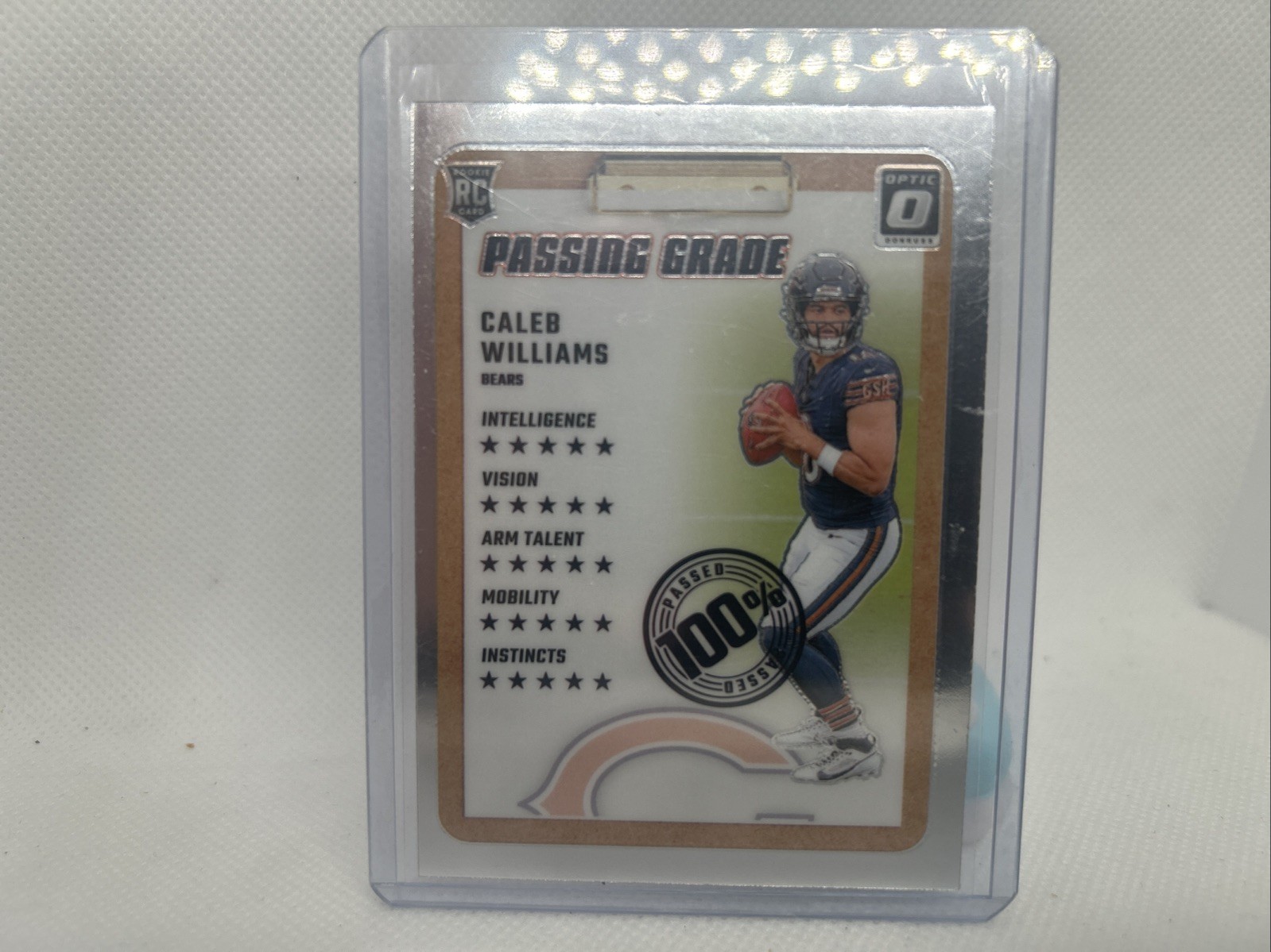 2024 Panini Donruss Optic - Passing Grade Caleb Williams #1 (RC)
