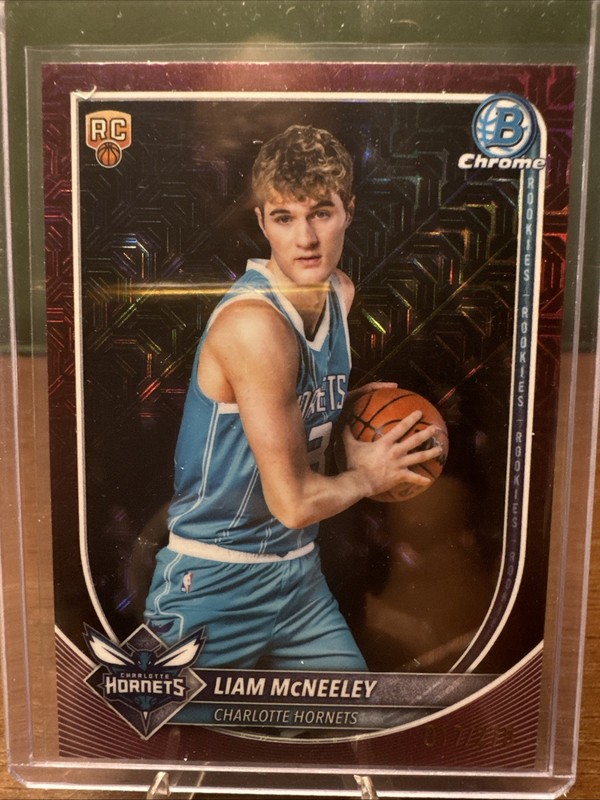 2025-26 Bowman - Chrome Liam McNeeley #BCV-29 Mojo Refractor (RC)  /275