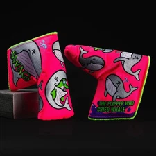 Swag Golf THE FLIPPER WHO CRIED WHALE 2.0 SPECIAL Blade Golf Headcover *BNIB
