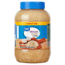 Great Value Minced Garlic in Water, 32 oz Free Shipping