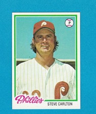 1978 TOPPS BASEBALL SET BREAK 540 STEVE CARLTON PHILS NM/MT+