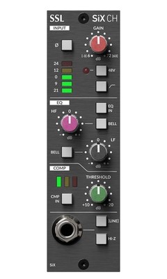 Solid State Logic SSL SiX CH 500 Series Channel The Ultimate Desktop Mixer