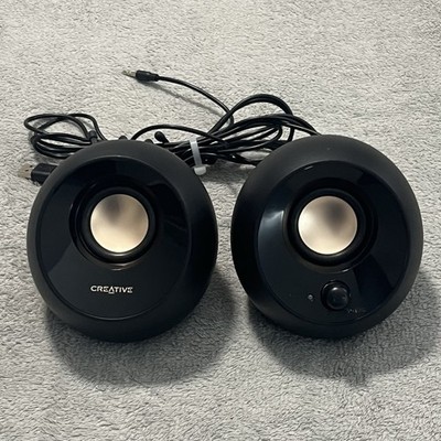 Creative Labs MF1680 Pebble USB 2.0 Desktop Speakers Black