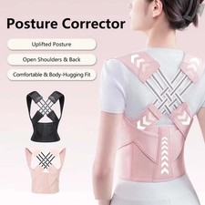 Back Brace Posture Corrector for Women and Men, Shoulder Straightener Adjustable