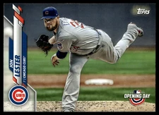 2020 Topps Opening Day #53 Jon Lester