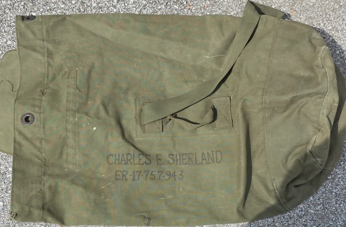 Wwii Duffle Bag In Original Ww Ii Us Field Gear & Equipment for