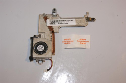 Dell Latitude D420 D430 Lüfter Fan mit Kühler + Wärmeleitpaste 0KJ415 #3313_03