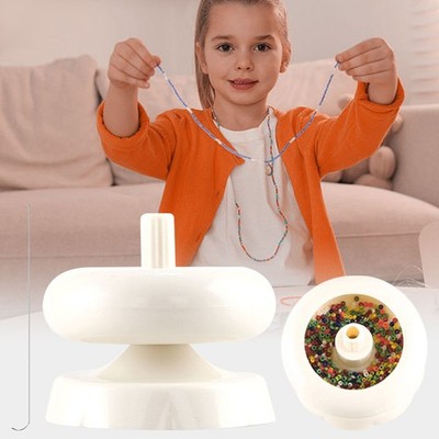 Bead Loader Beading Spinner Quickly Beading Bowl for DIY Beads Waist Beads TL