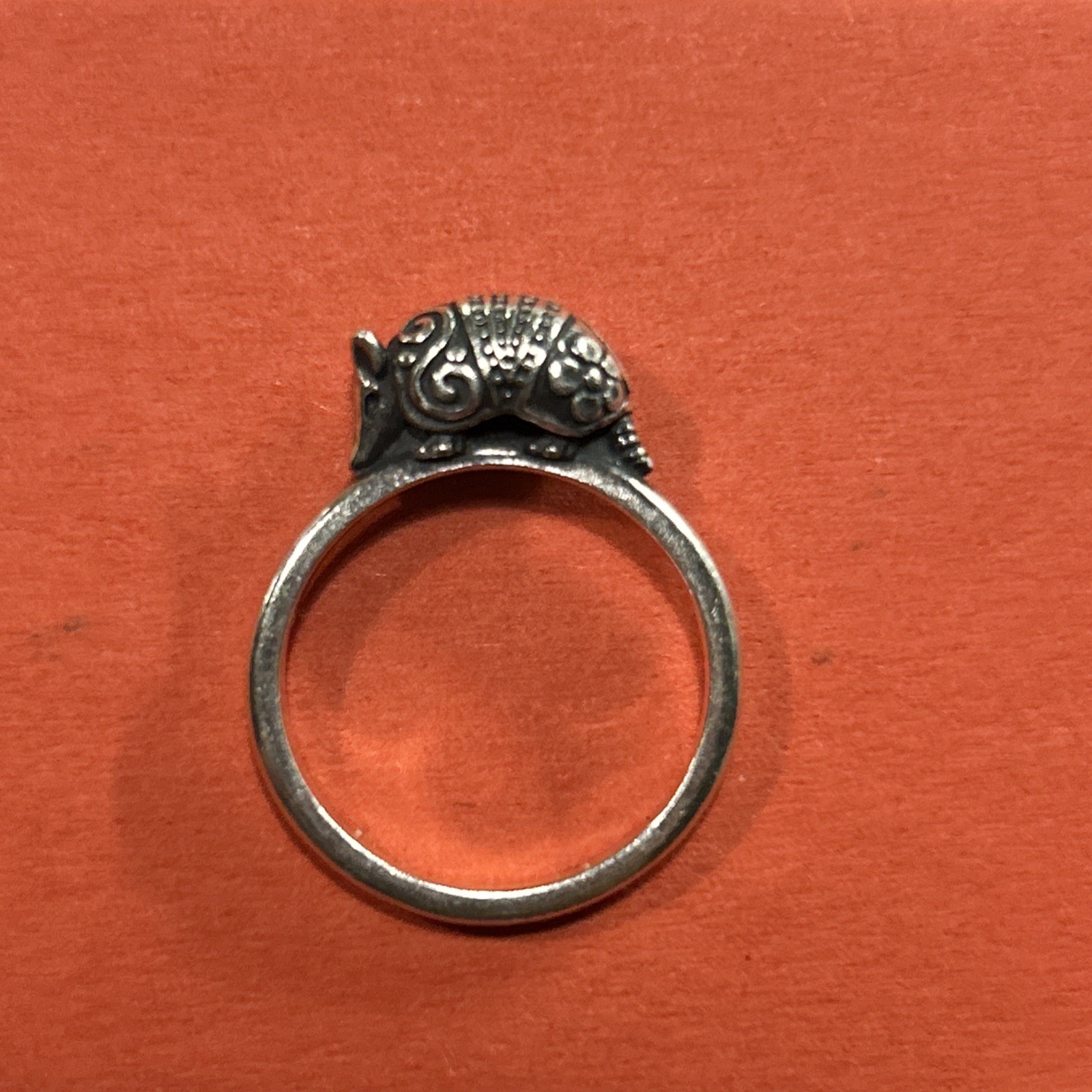 James Avery Armadillo Stackable Ring (RETIRED) St… - image 1