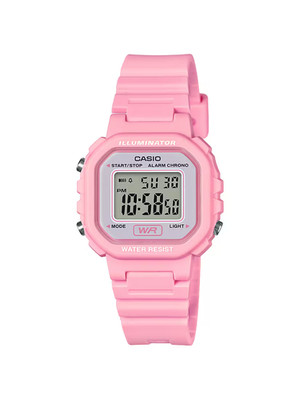 Casio LA-20WH-4A1CF Women s Digital Watch Retro Vintage Pink Resin Band New