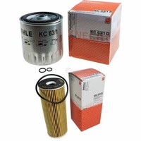 Mahle / Knecht Set Filterpaket Kraftstofffilter KC 63/1D ÖLfilter OX 133D