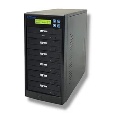 PlexCopier 1 to 5 24X DVD CD M-Disc Duplicator Tower Burner Multiple Disc