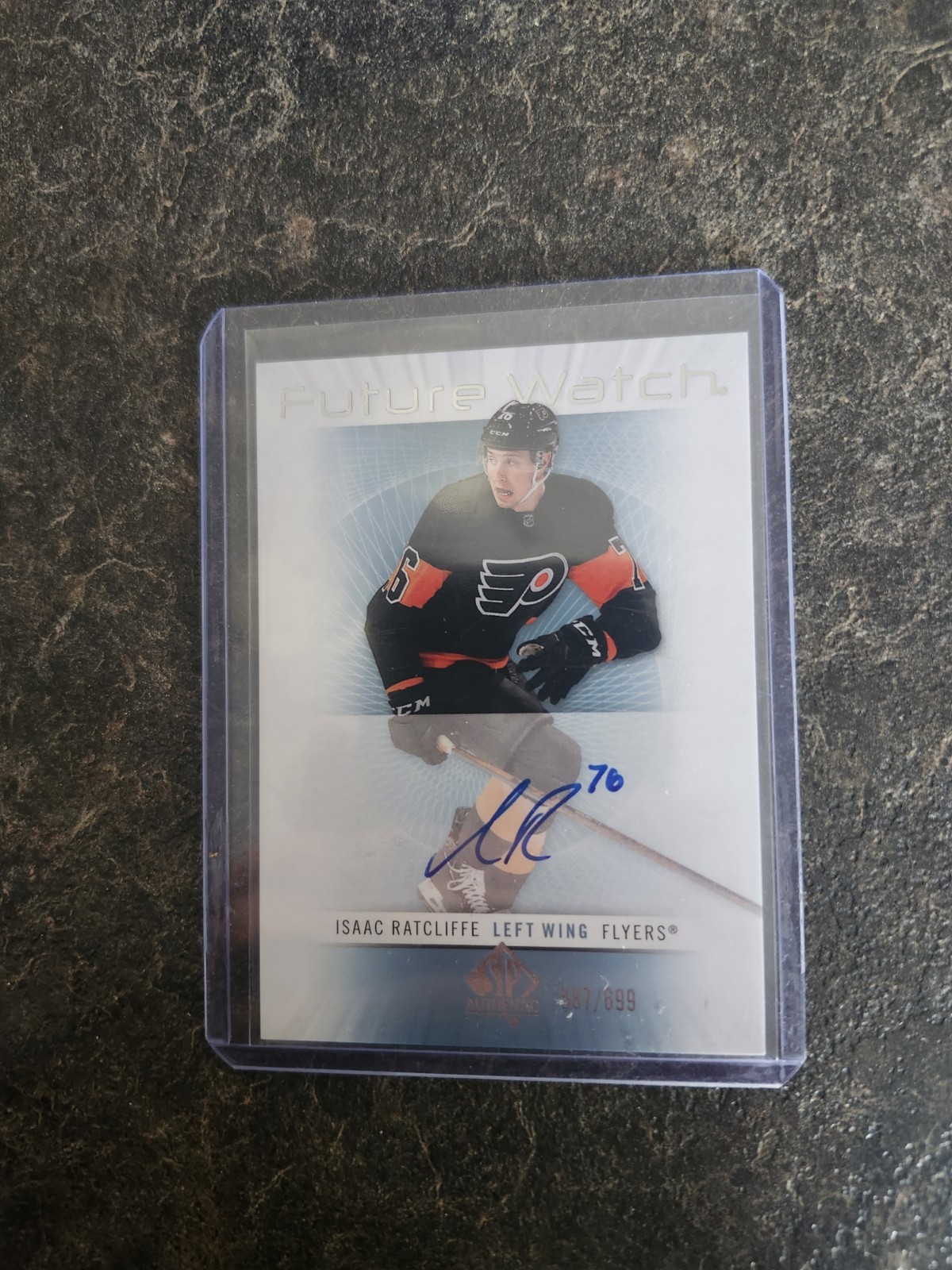 2022-23 SP Authentic Future Watch Rookie Auto 587/999 Isaac Ratcliffe RFWA-IR