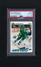 1991-92 Upper Deck Geoff Sanderson Young Guns   #588 (RC) PSA 10 Hartford Whaler