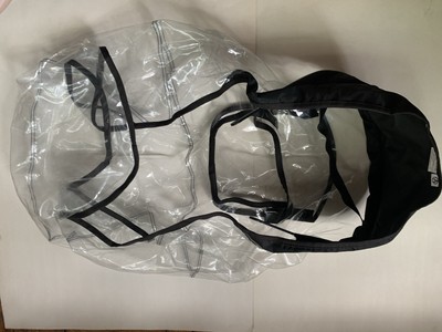 Bugaboo Frog or Cameleon Stroller Pram Clear Rain Wind Cover Protector