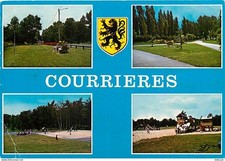 Carte Postale - 62 - Courrières - Multivues - Le Parc - Jeux pour enfants - Blas