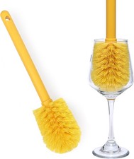 KLEEN HANDLER Goblet Cleaning Brush  Bottle for Yellow