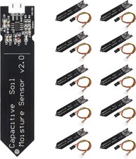 10 Pack Capacitive Soil Moisture Sensor Corrosion Resistant for Arduino Moist...