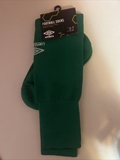 NEW Green umbro football Soccer socks size L 7.5 - 12.5