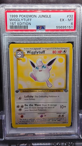 Wigglytuff (Unlimited) graded PSA 6 for sale on eBay