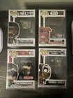 Funko Pop Lot Of 4 Comic/Movies/WWE/Games with Protectors! NMT CONDITION!