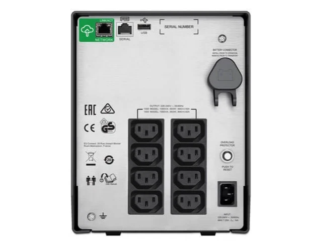 APC Smart-UPS C1000 1000VA LCD Uninterruptible Power Supply With Battery - Image 3 of 3